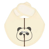 西松屋嬰兒領圍可調式圍兜口水肩套裝-考拉、熊、松鼠、熊貓 4件裝